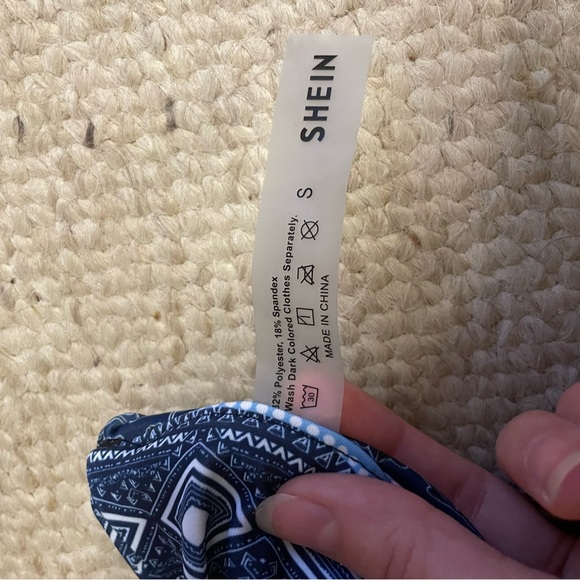 Strapless bikini with pattern - Picture 4 of 4